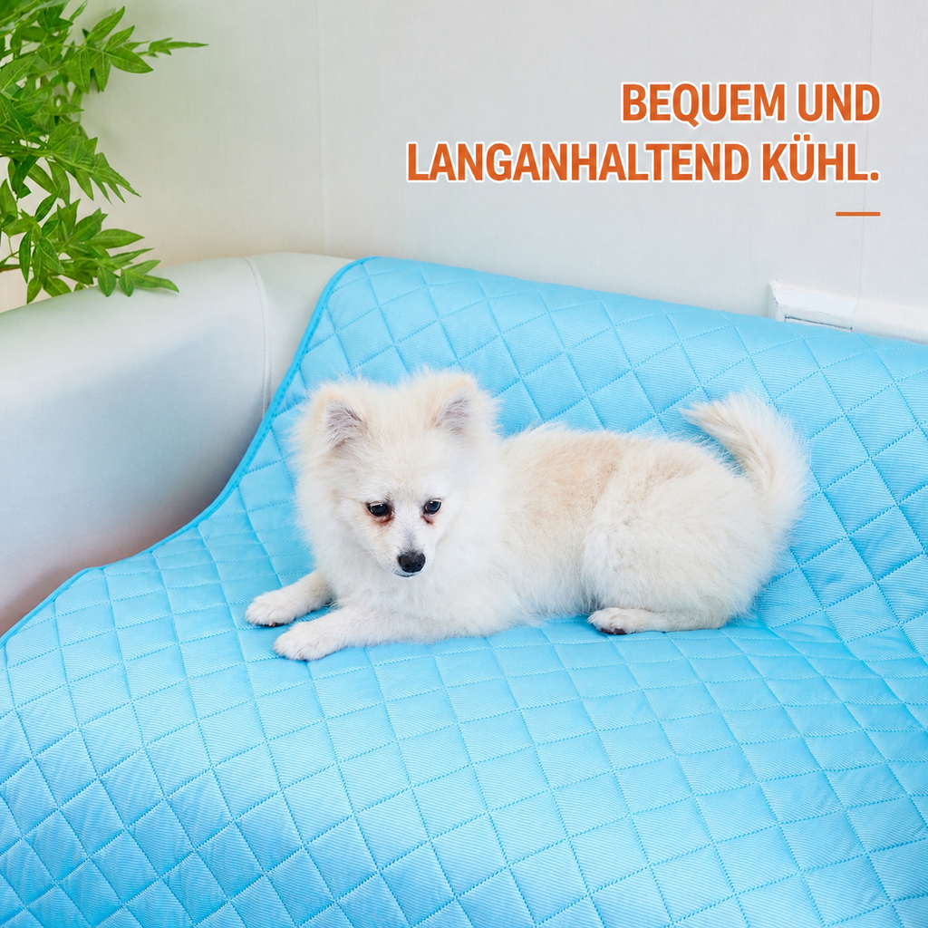 Selbstkühlende Hundematte – Wasserdichte Kühlmatte für Hunde