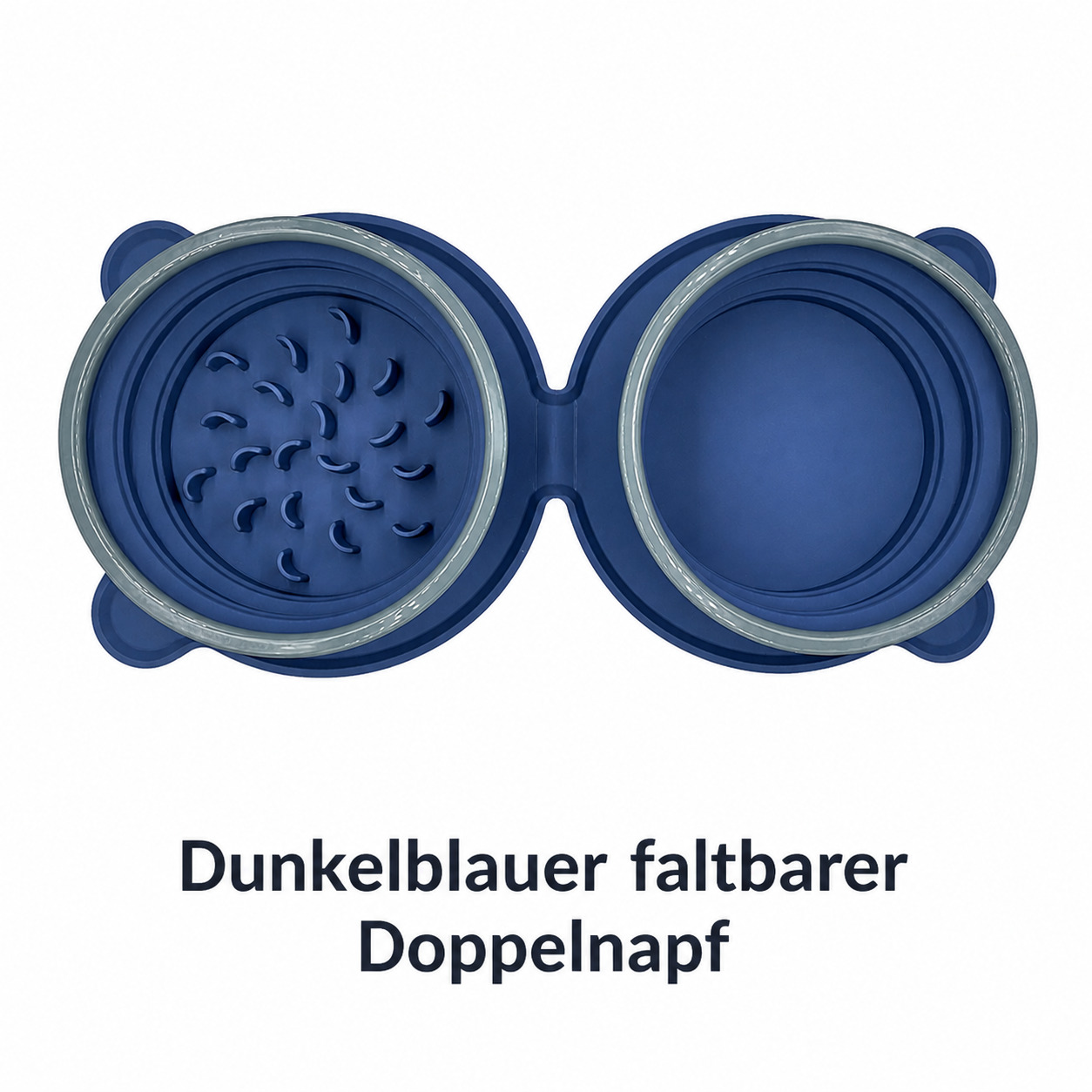 Doppel-Hundenapf für Reisen