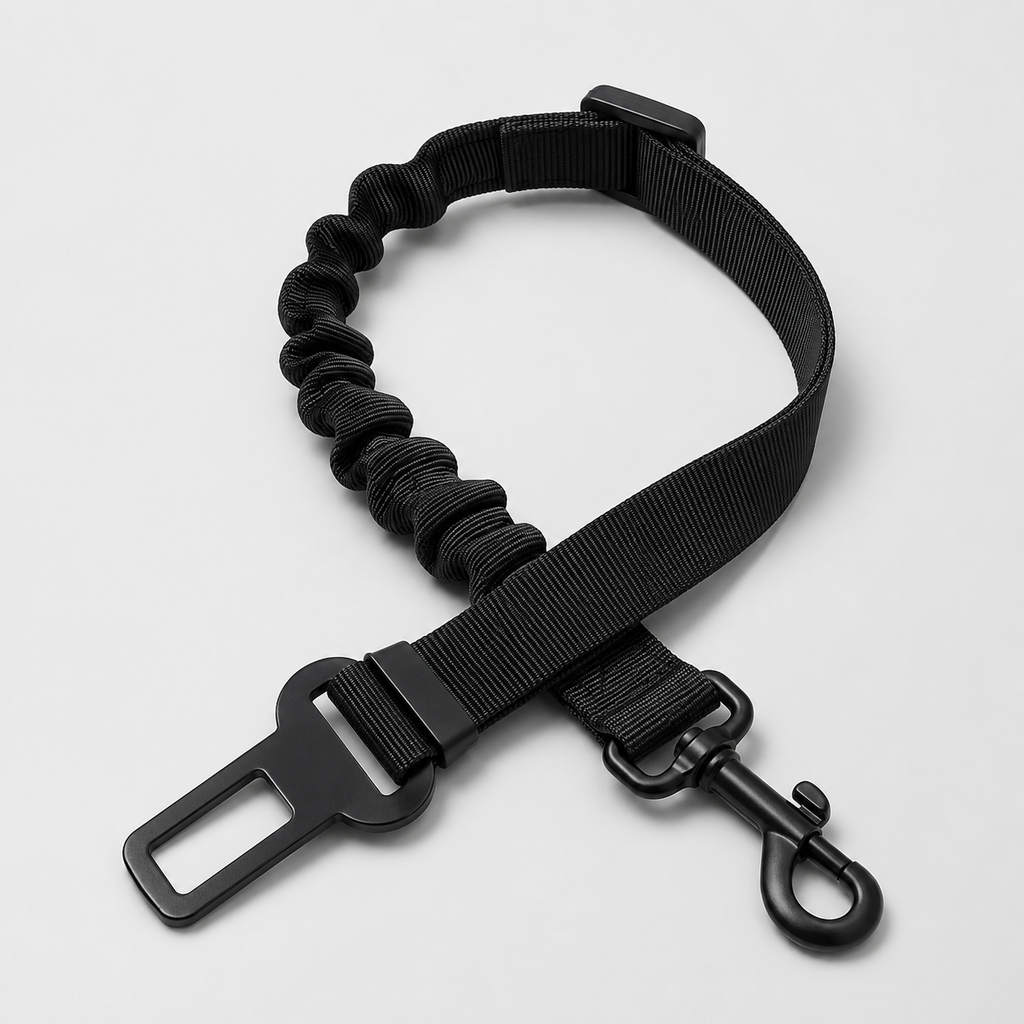 Vehicle-mounted Seat Belt For Pets Elastic Retractable Traction Rope For Vehicle Car Rope Pet Supplies