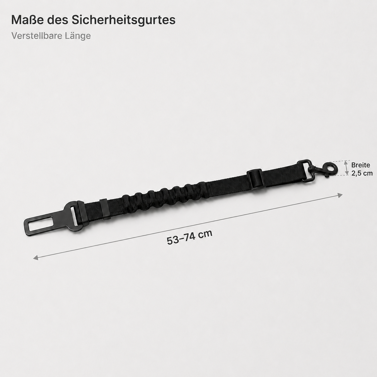 Auto- Sicherheitsgurt für Hunde