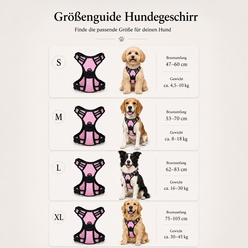 Gepolstertes Sicherheitsgeschirr