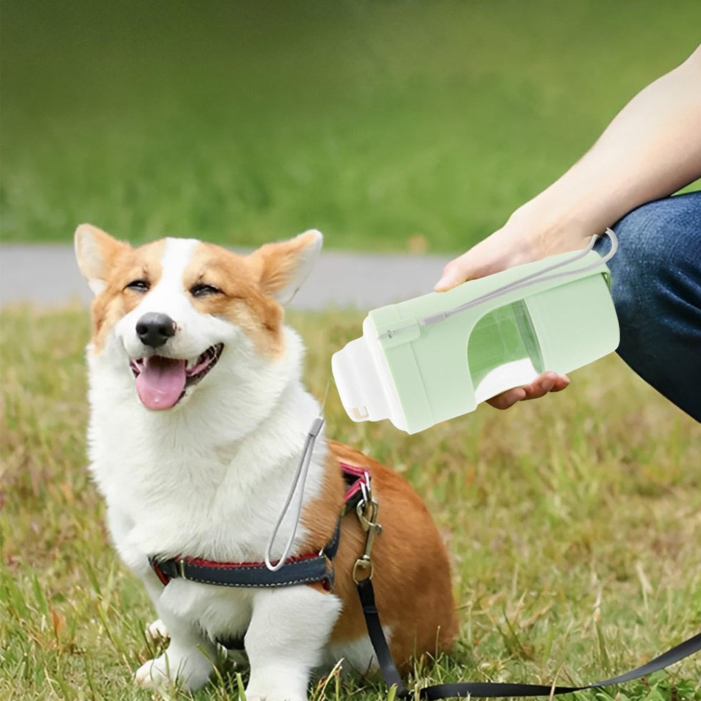 2 in 1 tragbare Trinkflasche