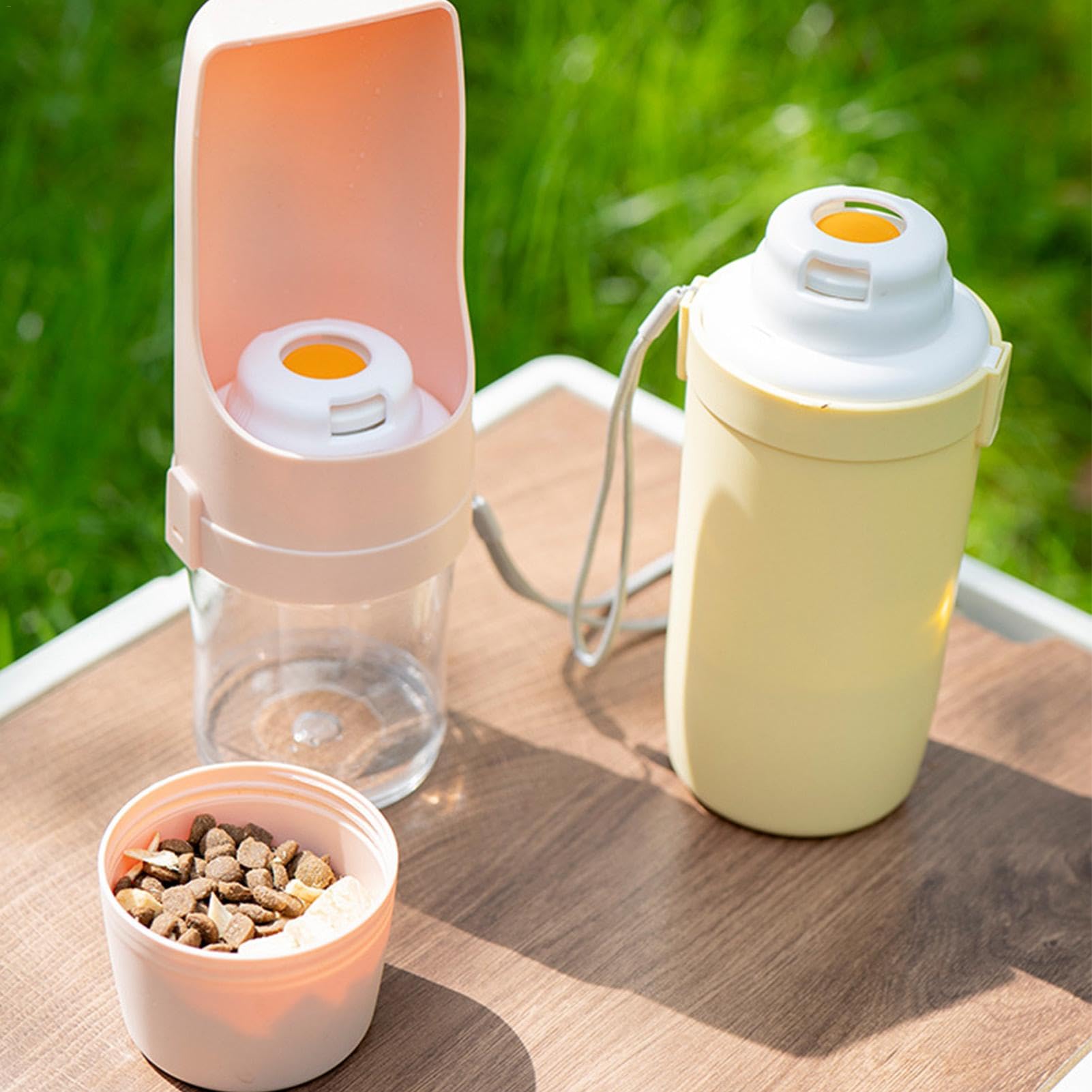 2 in 1 tragbare Trinkflasche